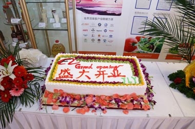 精美的開業(yè)蛋糕 精美的開業(yè)蛋糕